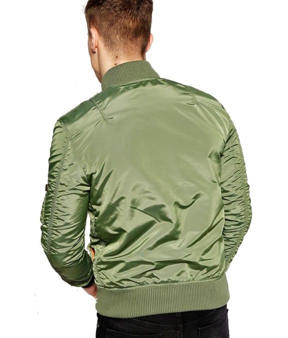 Alpha industries-MA 1 TT-sage back